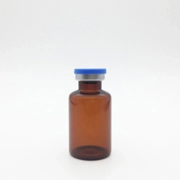 30ml Amber Sterile Evacuated Vials